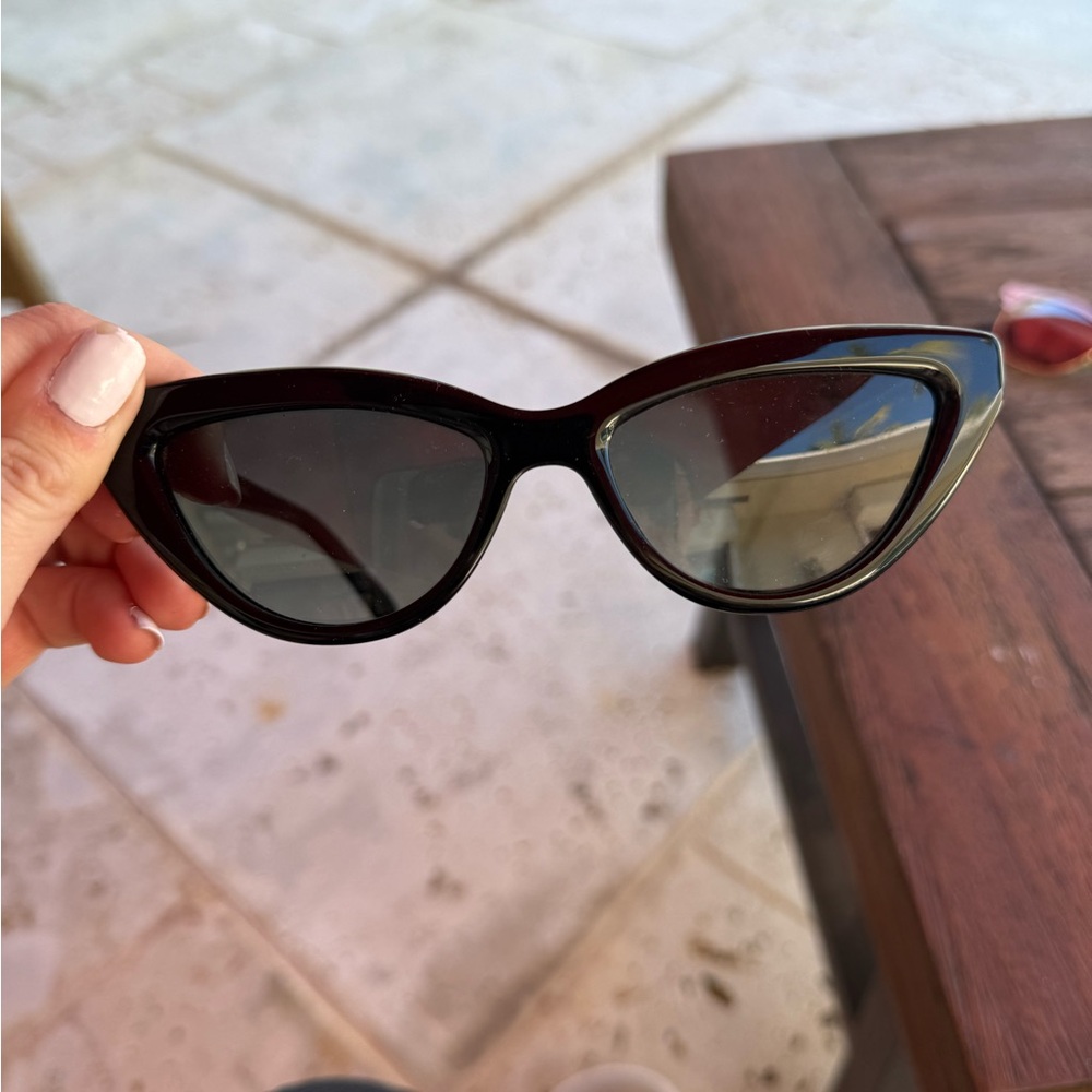 Anine Bing Black Sunglasses